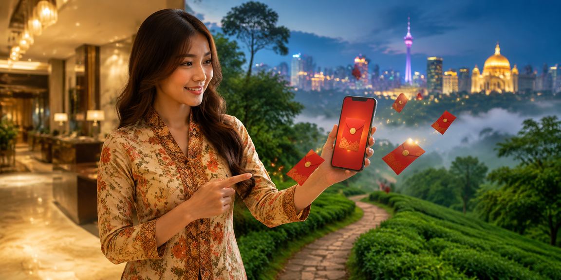 Bonus sampul merah perayaan untuk pengguna slot 1818 dari Seremban